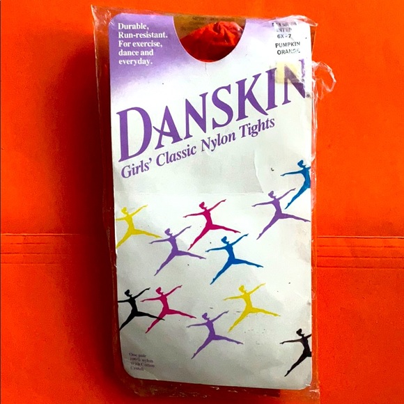 Danskin Other - ✅🛍️ 4/$16 Shop Orange Classic Nylons